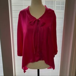 🌸5/$25🌸 
Seduction Size L Blouse with Tie in Front